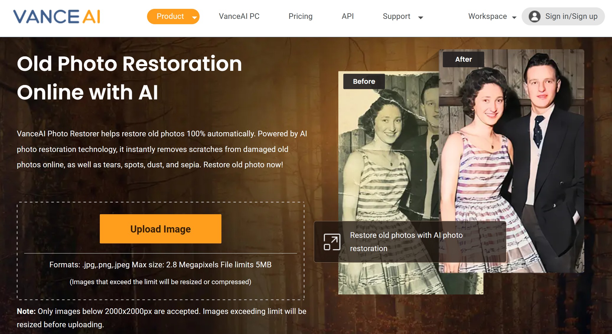 Best Photo Scanning Services Review VanceAI